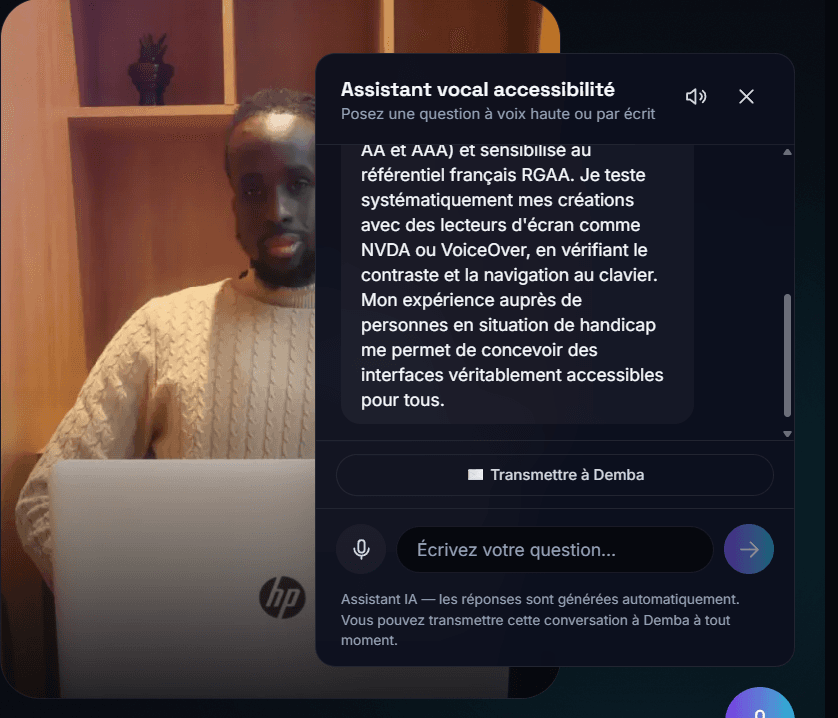 I built my own accessible voice assistant — not just another chatbot